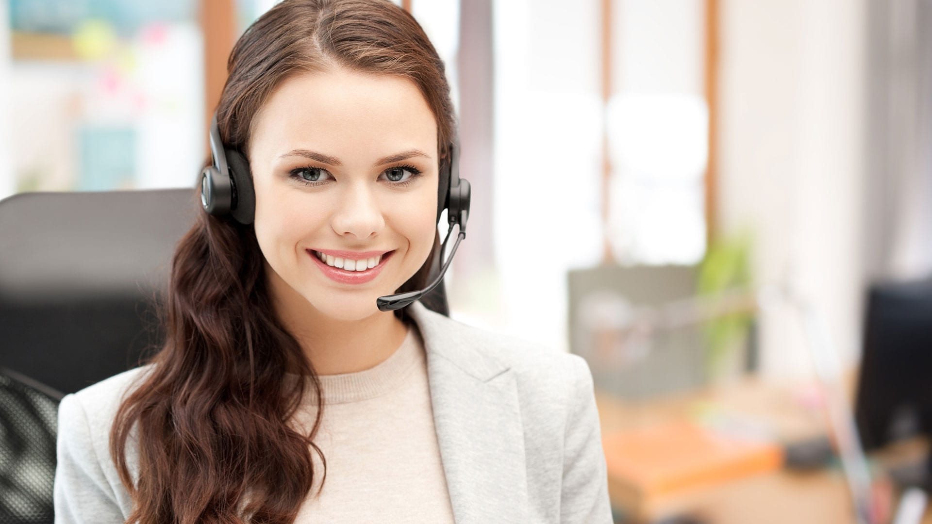 proxess kontakt headset business woman