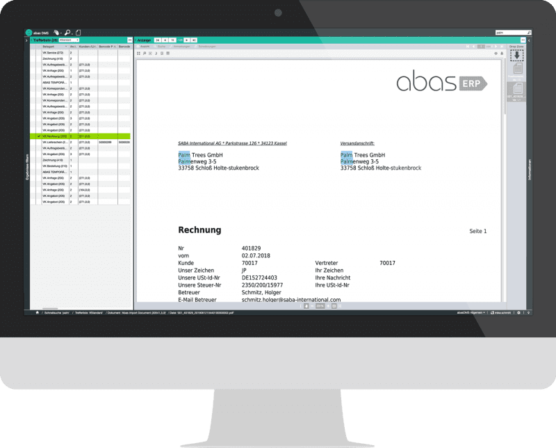 mockup abas dms generation 2 proxess